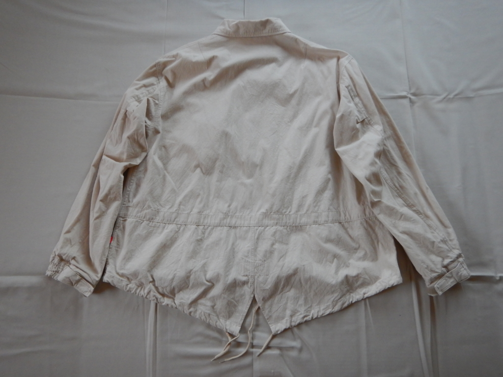 RISEY military coach jacket off-white ライジー　ミリタリーコーチジャケット