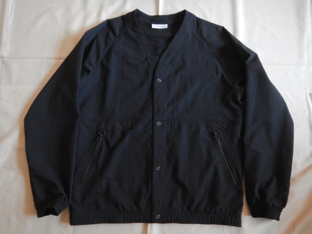 nanamica alpha dry cardigan black S size 2020ss | FASCLE-clothing